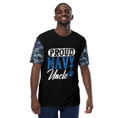 Proud Navy Uncle Men's t-shirt