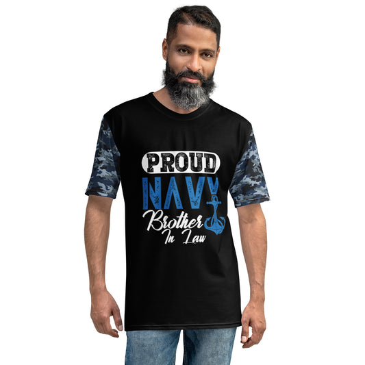 Proud Navy Brother In Law Men's t-shirt