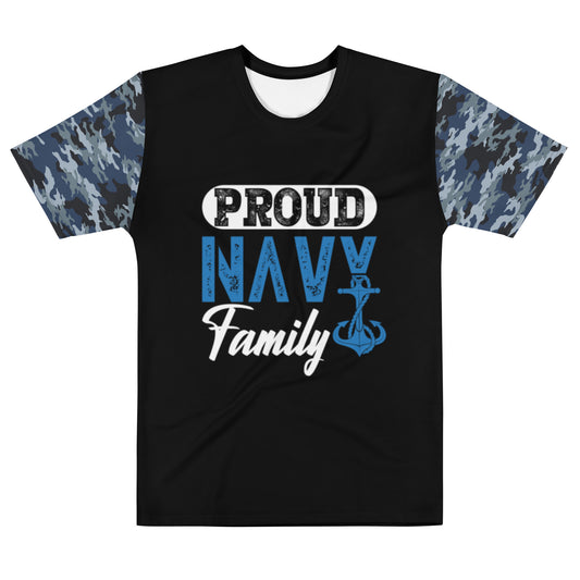 Proud Navy Family Men's t-shirt