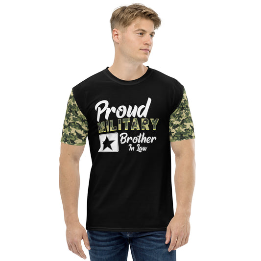 Proud Military Brother-in-Law Men's t-shirt