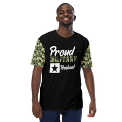 Proud Military Husband Men's t-shirt