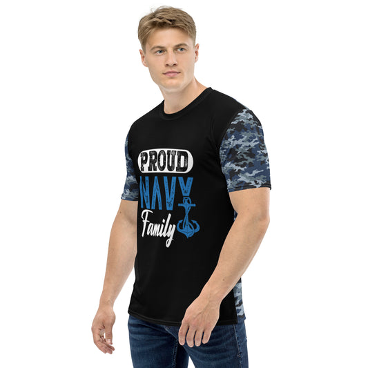 Proud Navy Family Men's t-shirt