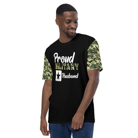 Proud Military Husband Men's t-shirt