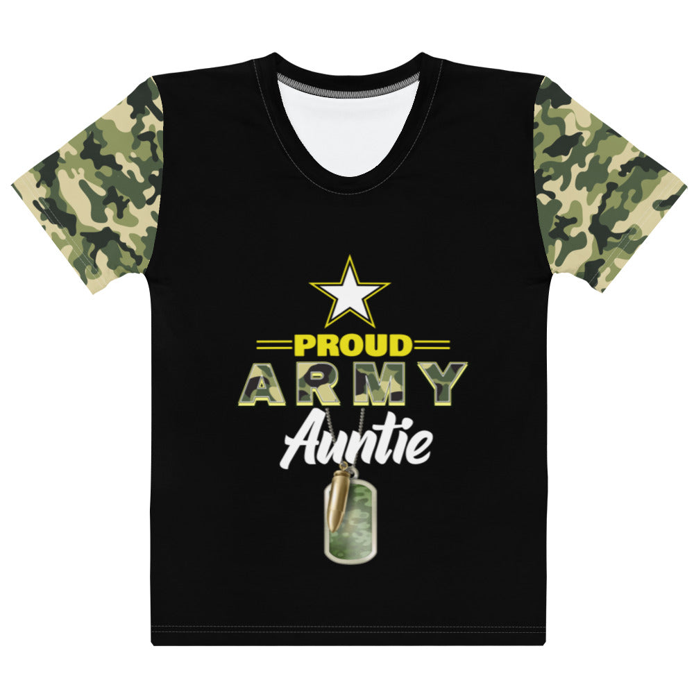 Proud Army Auntie Women's T-shirt