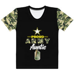 Proud Army Auntie Women's T-shirt