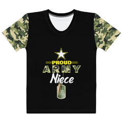 Proud Army Niece Women's Tshirt