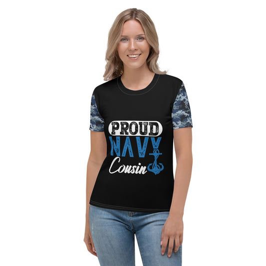 Proud Navy Cousin Women's T-shirt