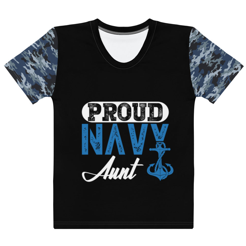 Proud Navy Aunt Women's T-shirt