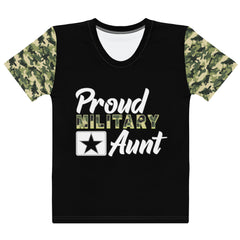 Proud Military Aunt Women's T-shirt