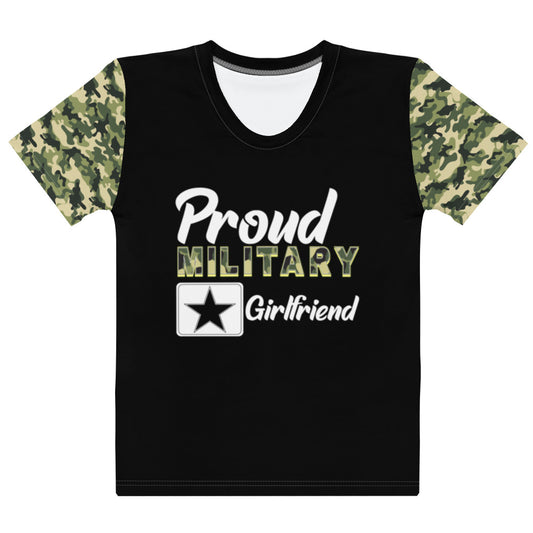 Proud Military Girlfriend Women's T-shirt