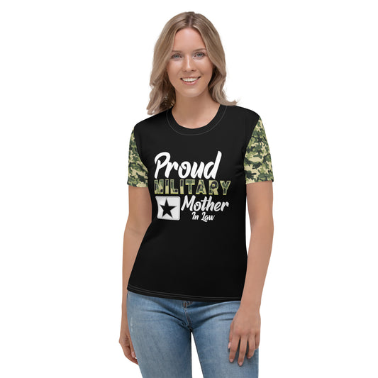 Proud Military Mother-in-Law Women's T-shirt