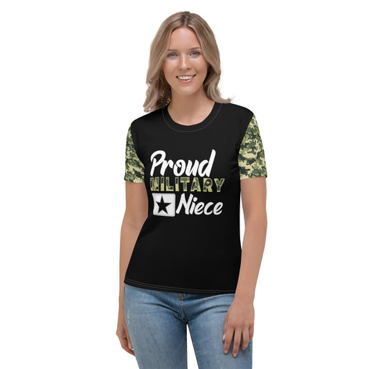 Proud Military Niece Women's T-shirt