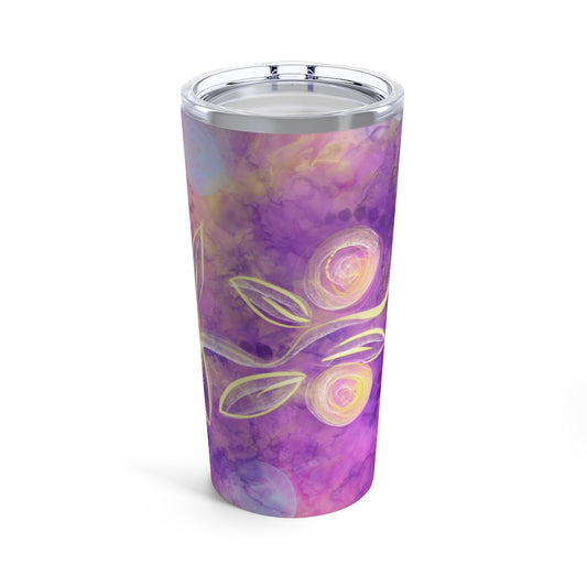 Flower Tumbler 20oz