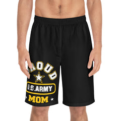 Proud U.S Army Mom Board Shorts