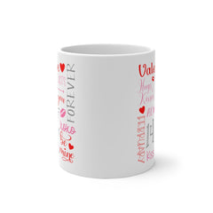 Valentine Day Color Changing Mug - Magic Mug - Unique Coffee Mug - Ceramic Coffee Mug - Valentines Day Mug - Best Friend Gift