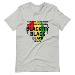 Blackity Black Black Black Print t-shirt