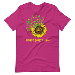 World Dopest Mom Sunflower t-shirt