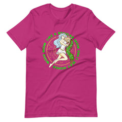 Womens-Aquarius-Zodiac-Sign-Marijuana-Weed t-shirt