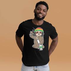 Sloth-High-Weed-Bong-Funny--shirt