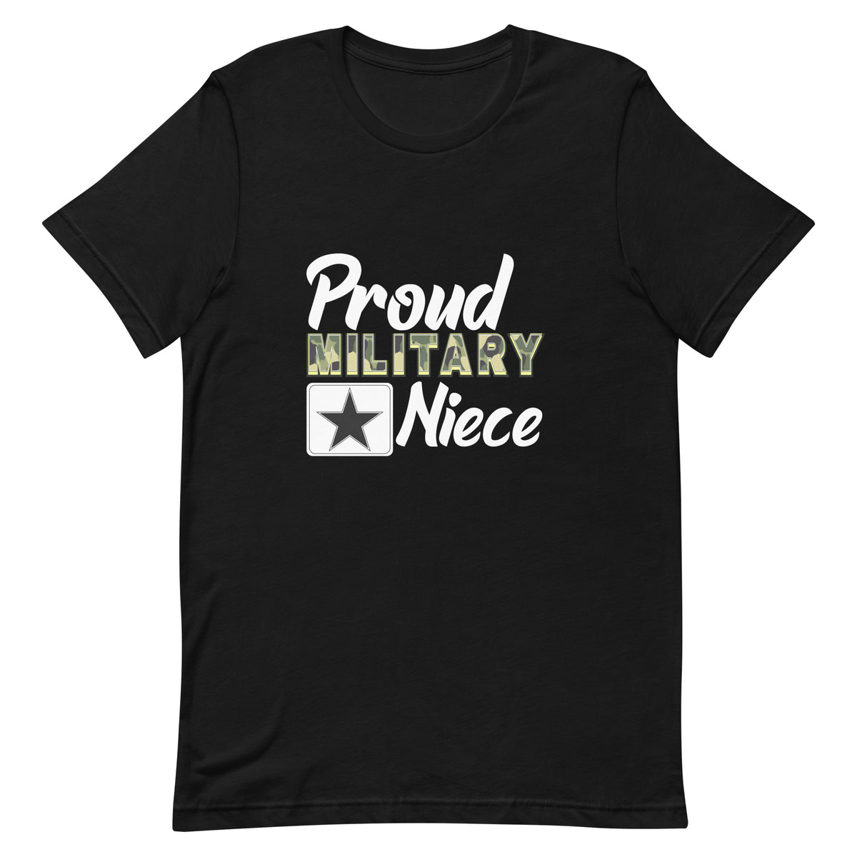 Proud Military Niece Unisex t-shirt