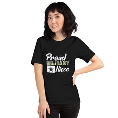 Proud Military Niece Unisex t-shirt