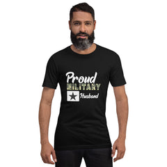 Proud Military Husband Unisex t-shirt