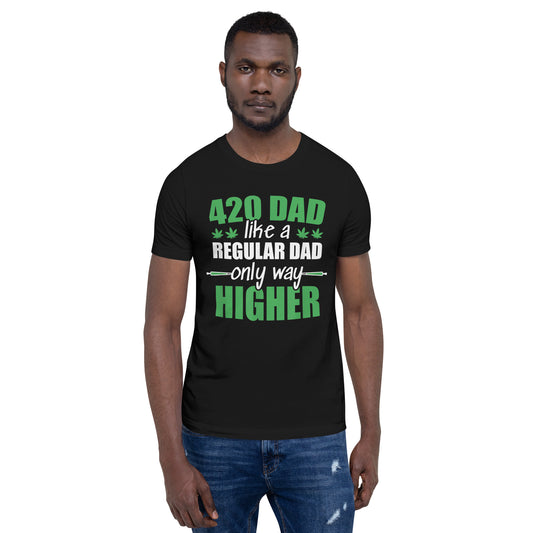 Mens-Weed-Dad-Like-a-Regular-Dad-Only-Way-Higher-Pot-t-shirt