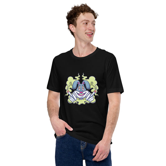 Stoned-Rabbit-Marijuana-Stoner- t-shirt