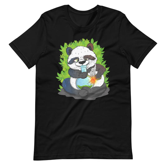 Panda-Smoking-Bong- t-shirt