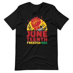 Juneteenth Breaking Barriers Unisex t-shirt