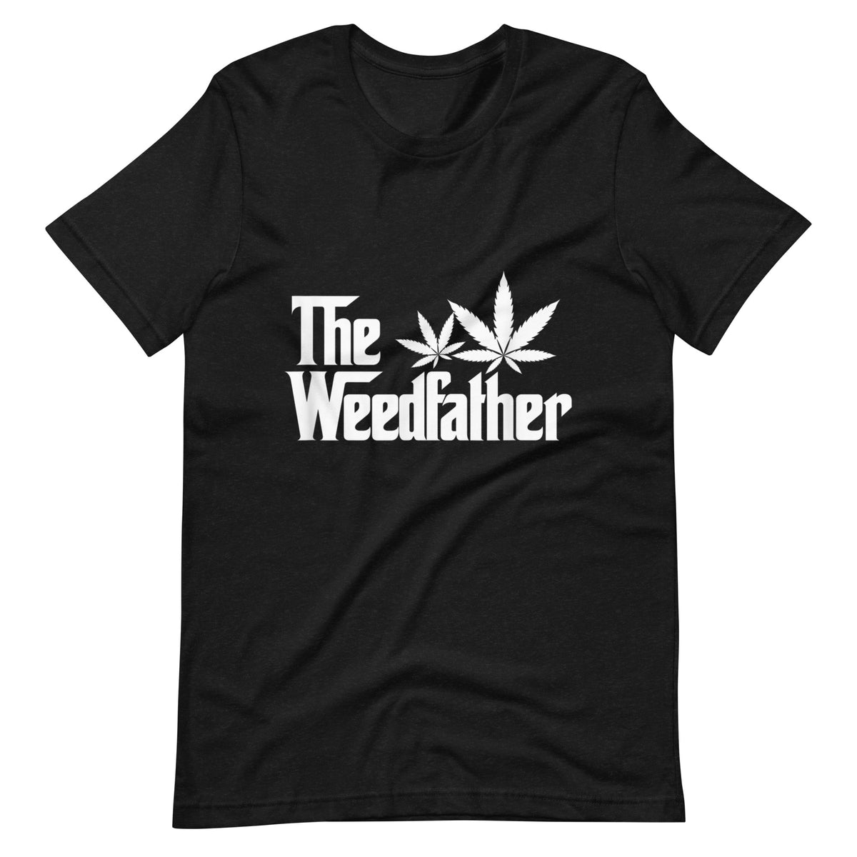 Mens-The-Weedfather-Funny-Cannabis-Weed-420-Dad-t-shirt