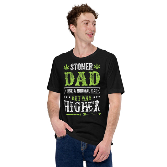 Funny-Stoner-Dad-Marijuana-Cannabis- t-shirt