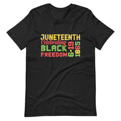 Celebrating Black History Unisex t-shirt