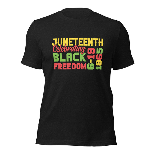 Celebrating Black History Unisex t-shirt