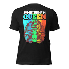 Juneteenth Queen Unisex t-shirt