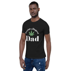 Cannabis-Weed-Marijuana---Best-Dope-Dad-Father-T-Shirt