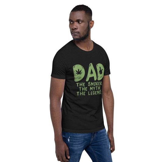 Dad-Weed-Smoker-Myth-Legend- t-shirt