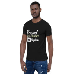 Proud Military Nephew Unisex t-shirt