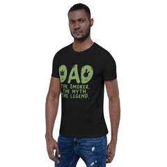 Dad-Weed-Smoker-Myth-Legend- t-shirt