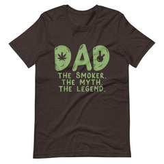 Dad-Weed-Smoker-Myth-Legend- t-shirt