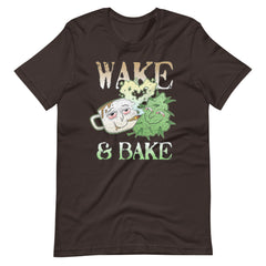 Wake-And-Bake-Funny-Coffee-Weed- t-shirt