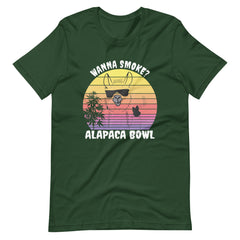 Wanna-Smoke-Alpaca-Bowl-Weed-t-shirt