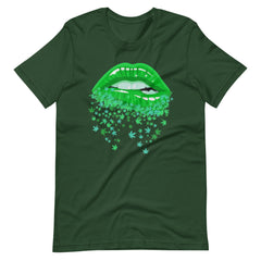 Sexy-Lips-Cannabis- t-shirt