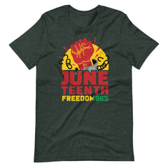 Juneteenth Breaking Barriers Unisex t-shirt