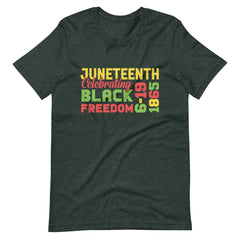 Celebrating Black History Unisex t-shirt