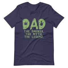 Dad-Weed-Smoker-Myth-Legend- t-shirt