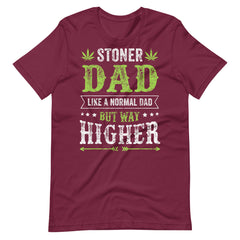 Funny-Stoner-Dad-Marijuana-Cannabis- t-shirt