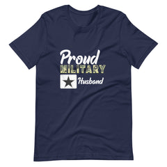 Proud Military Husband Unisex t-shirt