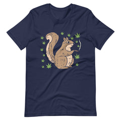 Squirrel-Smoking-Weed-Cannabis-420-THC-shirt