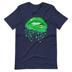 Sexy-Lips-Cannabis- t-shirt